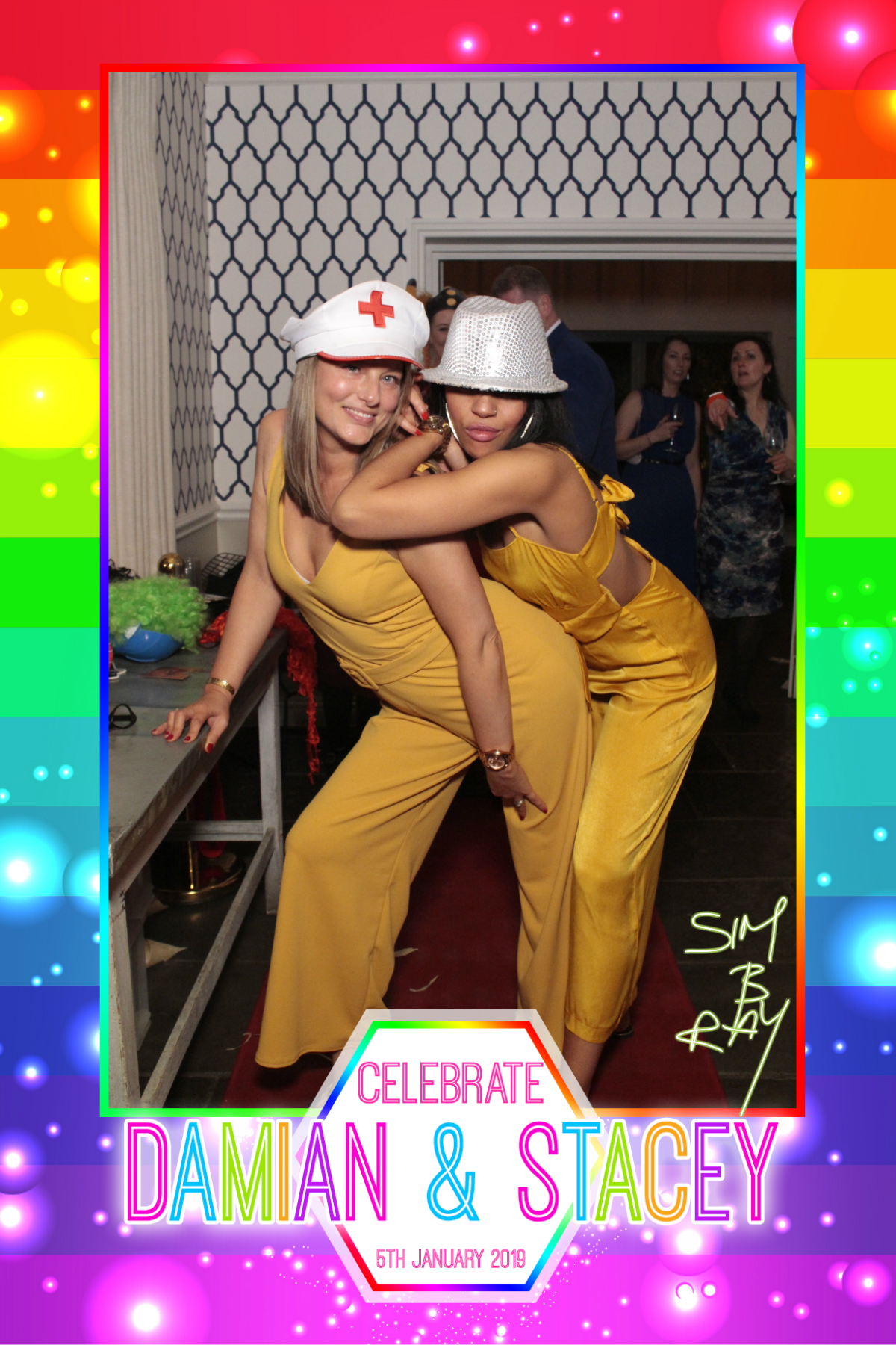 Damian and Stacey's Wedding | View more photos from the event at gallery.myphotoboothexperience.co.uk/u/MyPhotoBoothExperienceLtd/Damian-and-Staceys-Wedding